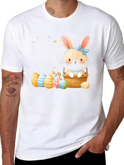 Easter Bunny Basket Graphic Tee