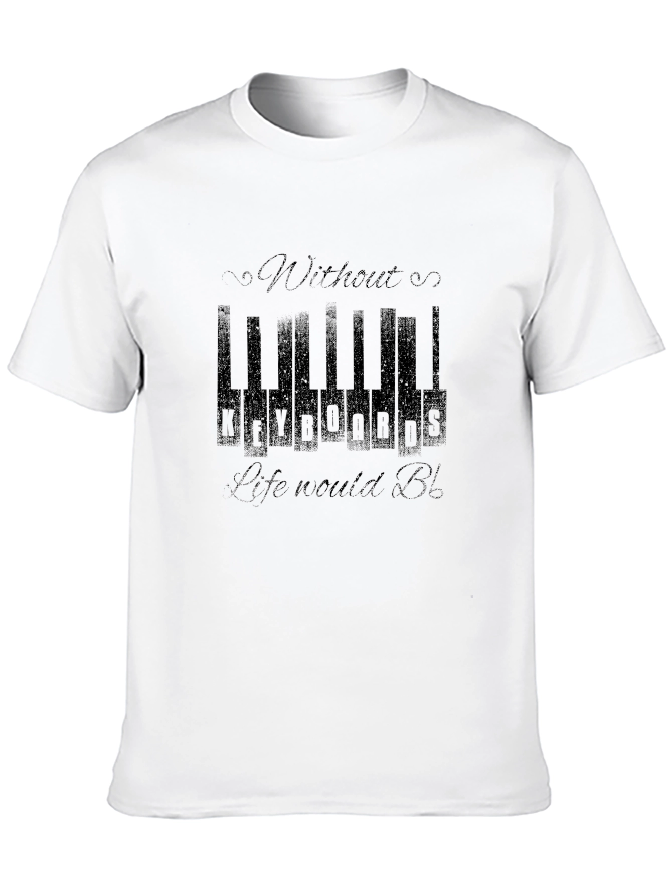 Keyboard Life T-Shirt - Music Lover Tee
