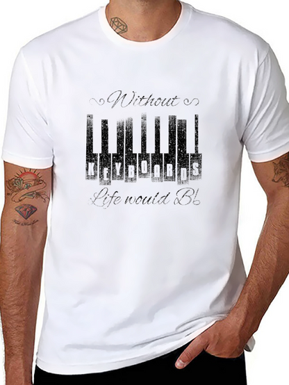 Keyboard Life T-Shirt - Music Lover Tee