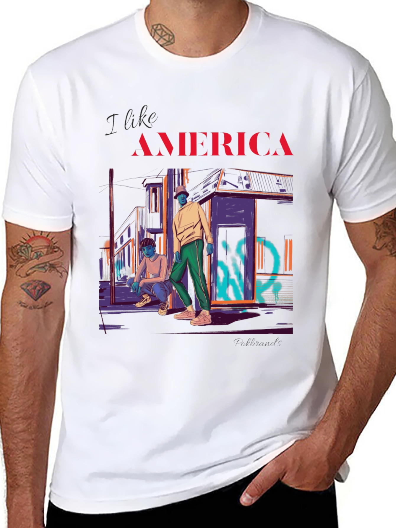I Like America Graphic T-Shirt
