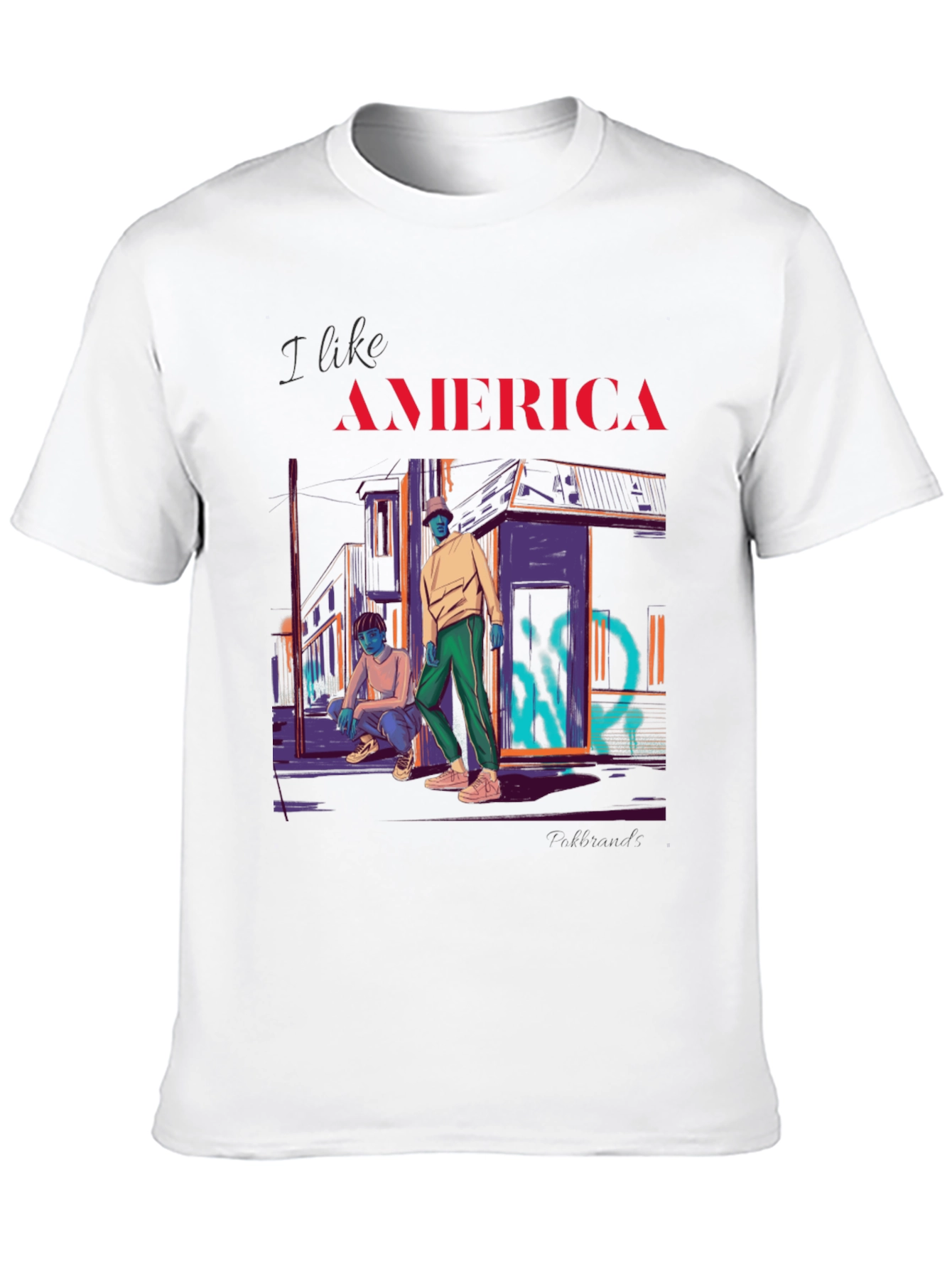 I Like America Graphic T-Shirt