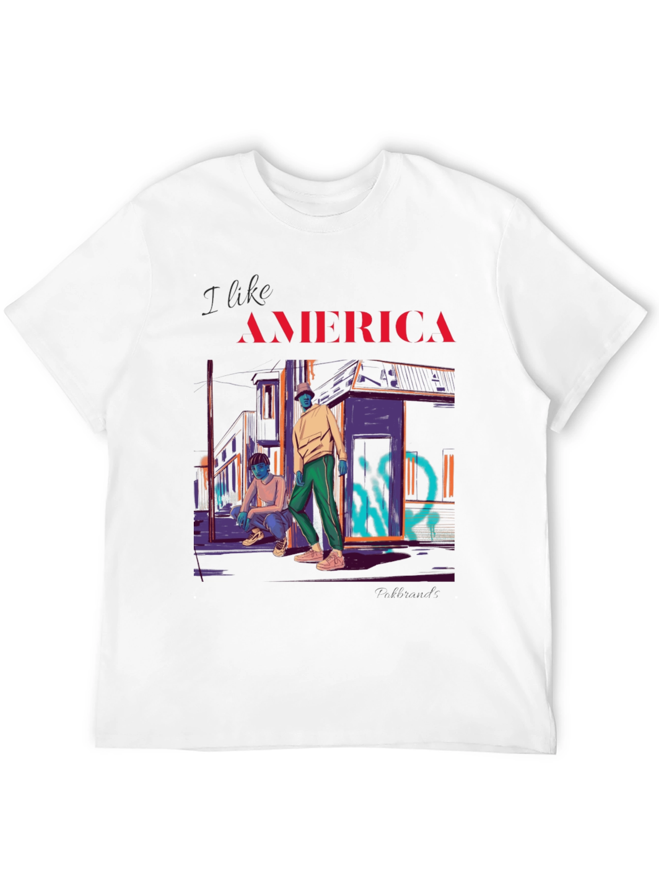 I Like America Graphic T-Shirt