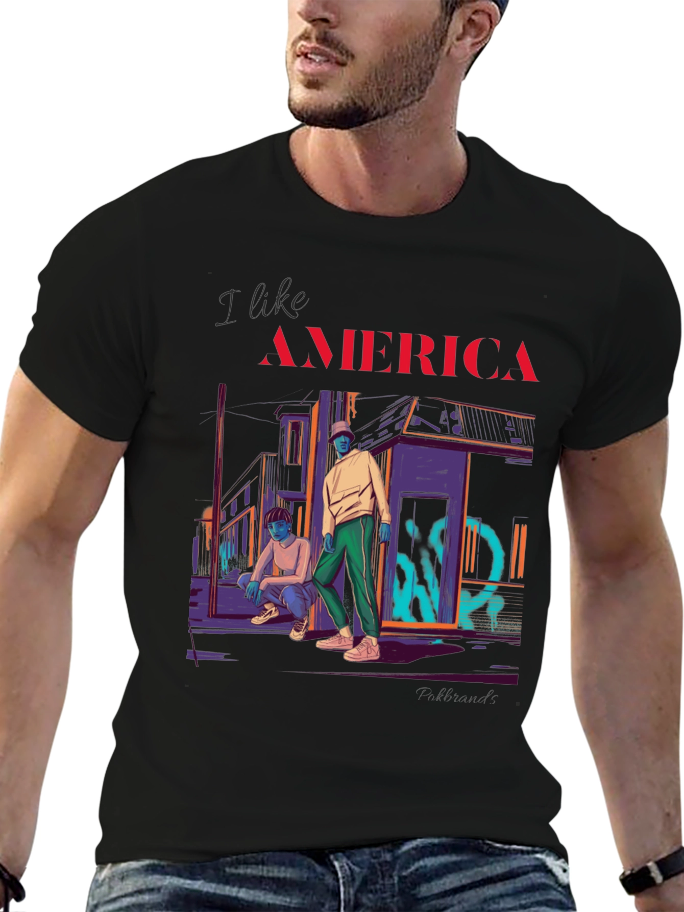 I Like America Graphic T-Shirt