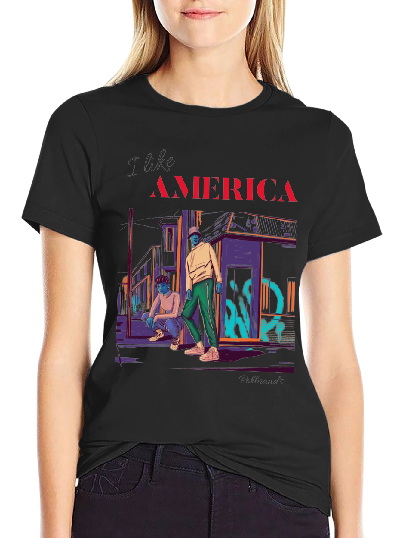 I Like America Graphic T-Shirt