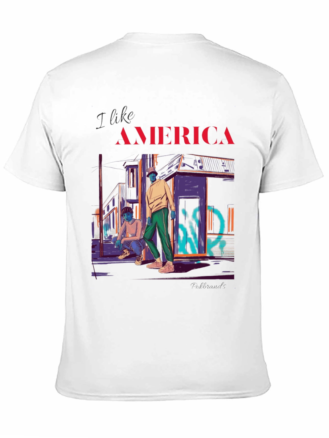 I Like America Graphic T-Shirt