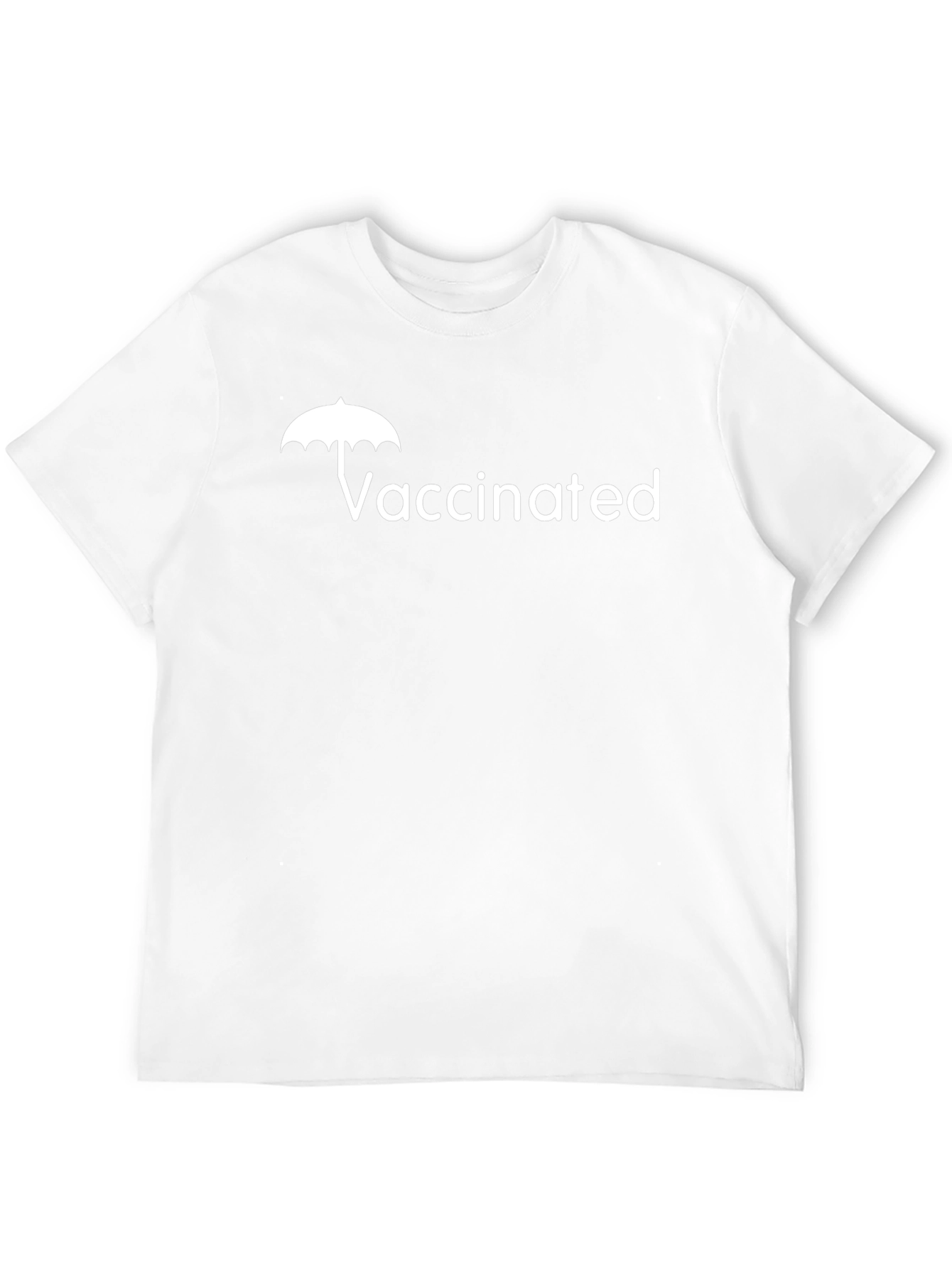 Vaccinated Umbrella Tee - Protect Yourself & Others!