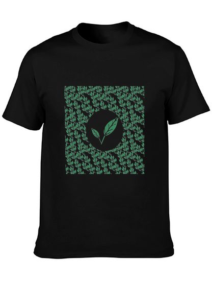 Nature Inspired Black T-Shirt