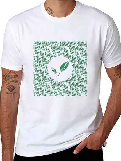 Nature Inspired Black T-Shirt