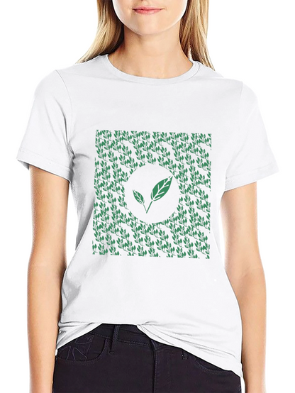 Nature Inspired Black T-Shirt