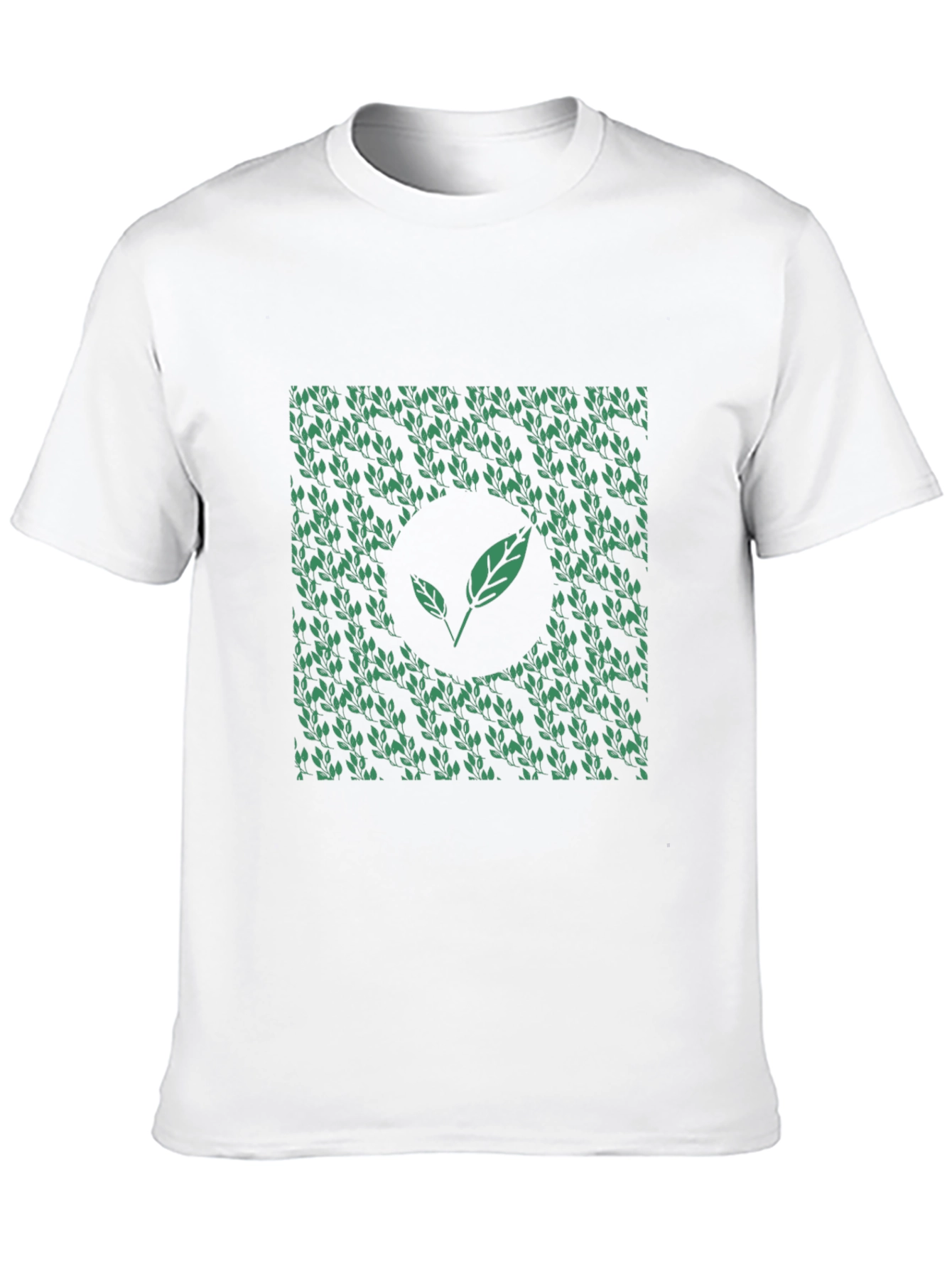 Nature Inspired Black T-Shirt