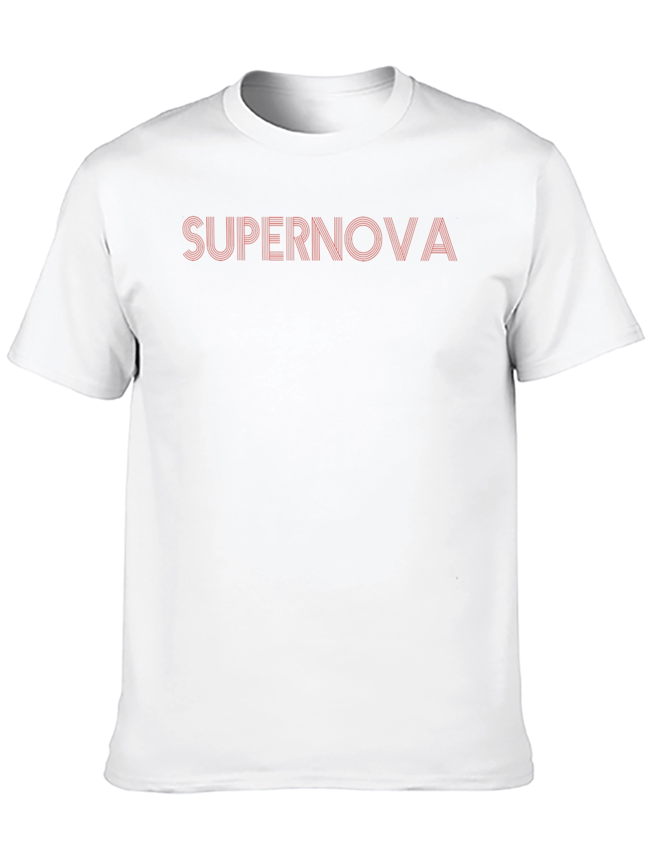 Supernova Graphic Tee - Stylish Mens Black T-Shirt