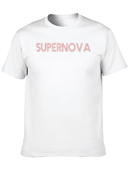 Supernova Graphic Tee - Stylish Mens Black T-Shirt
