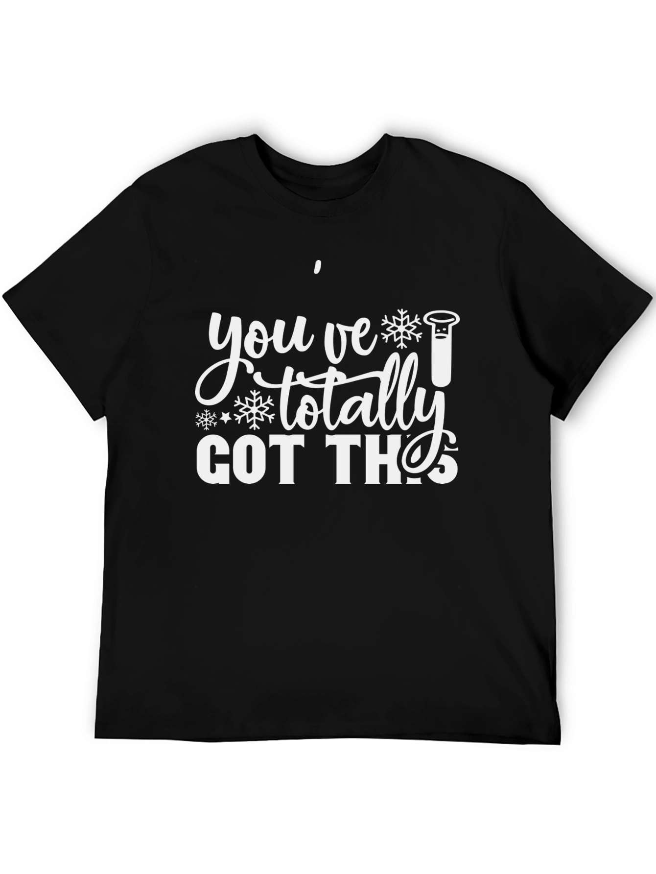 Youve Totally Got This Black Graphic Tee