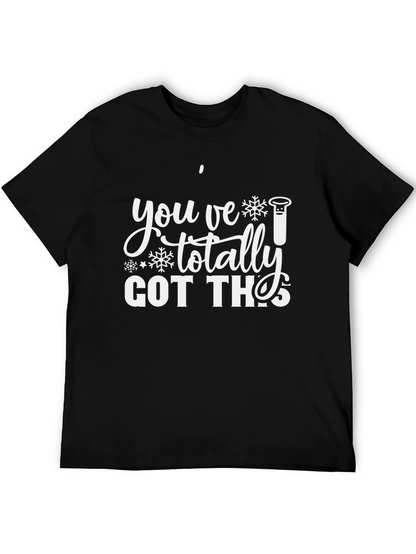 Youve Totally Got This Black Graphic Tee