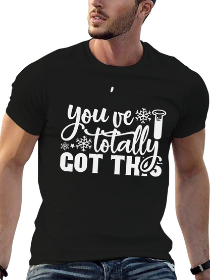 Youve Totally Got This Black Graphic Tee