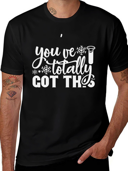 Youve Totally Got This Black Graphic Tee
