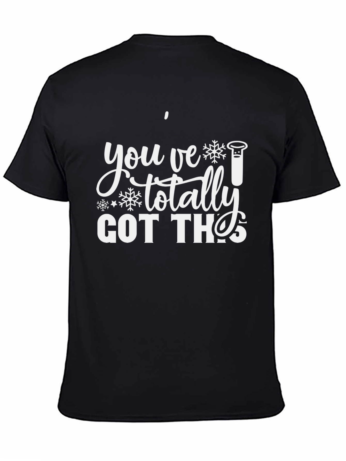 Youve Totally Got This Black Graphic Tee