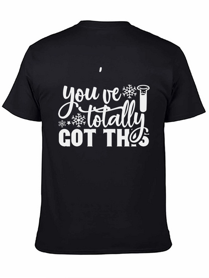 Youve Totally Got This Black Graphic Tee