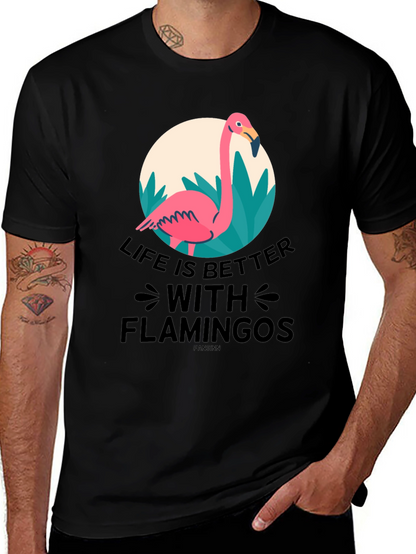 Life is Better with Flamingos T-Shirt