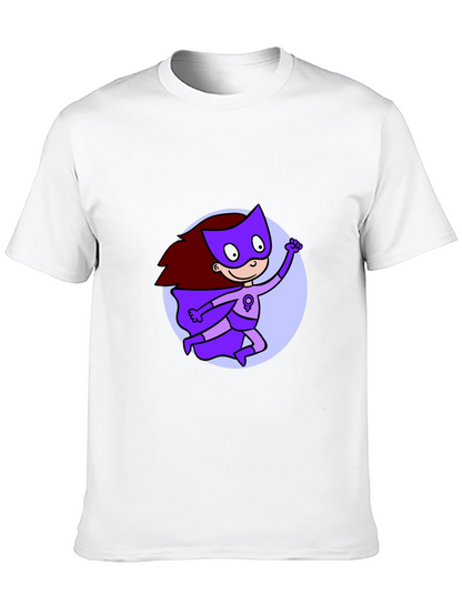 Feminist Super Hero Black T-Shirt