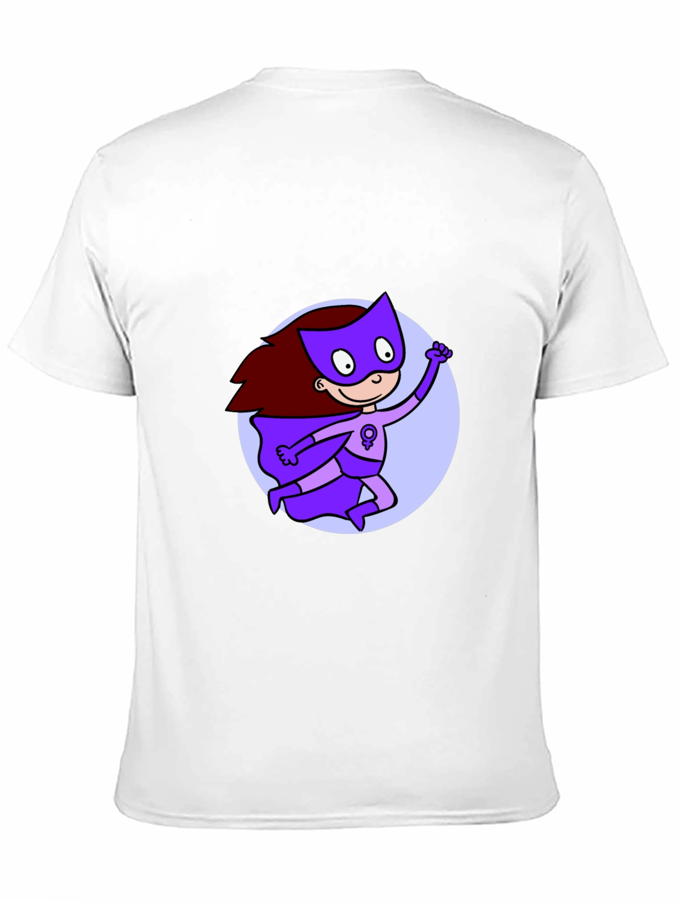 Feminist Super Hero Black T-Shirt