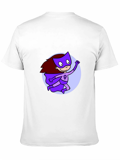 Feminist Super Hero Black T-Shirt