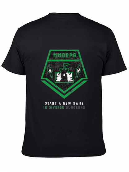 MMORPG Start a New Game Graphic T-Shirt
