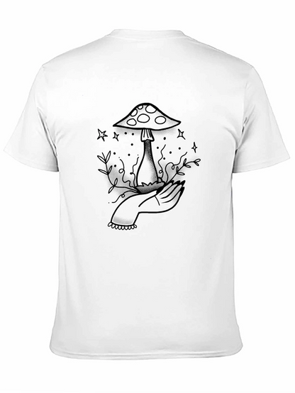 Mushroom Tattoo Graphic Tee