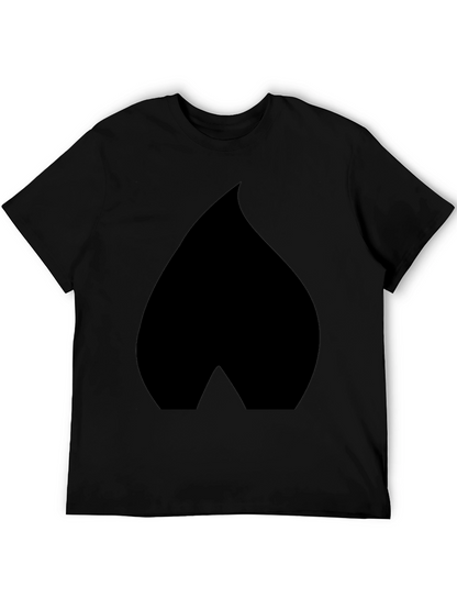 Spade Graphic Black T-Shirt - Modern Casual Wear