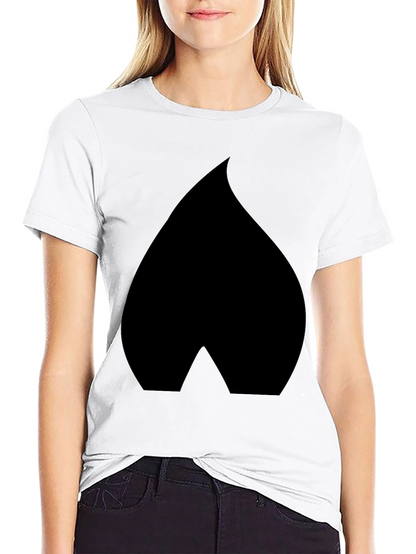 Spade Graphic Black T-Shirt - Modern Casual Wear