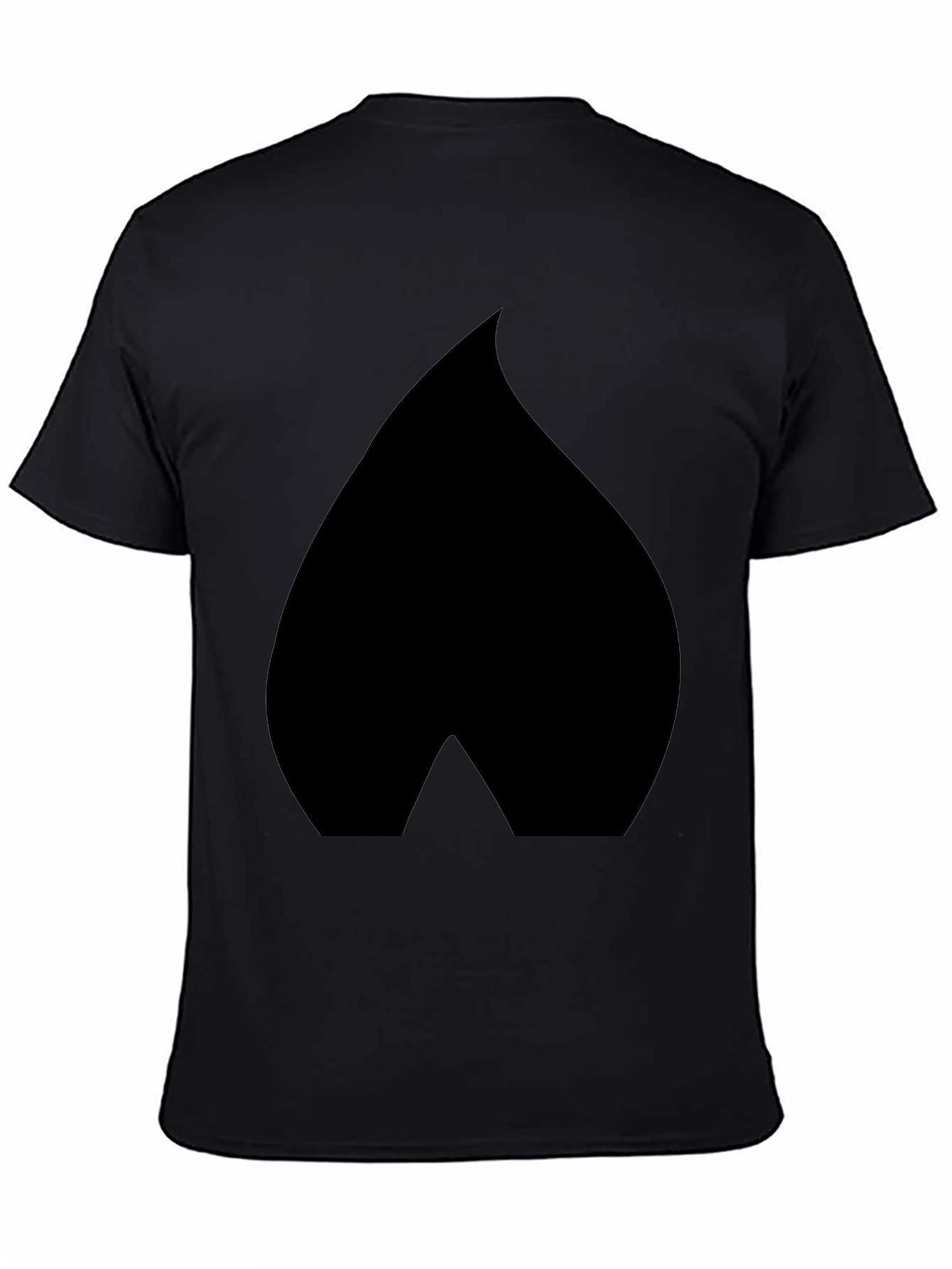 Spade Graphic Black T-Shirt - Modern Casual Wear