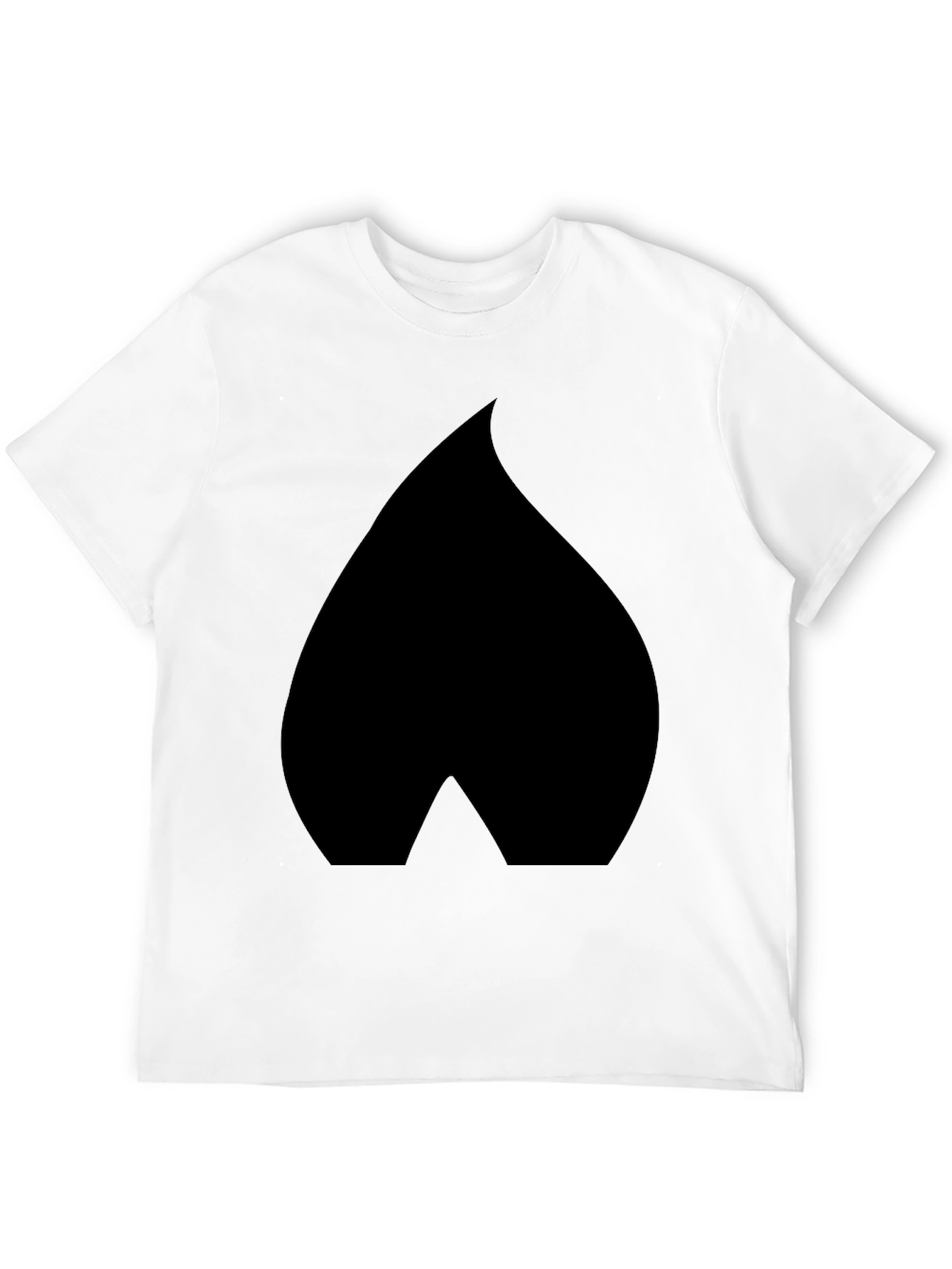 Spade Graphic Black T-Shirt - Modern Casual Wear