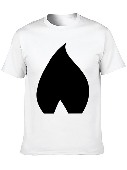 Spade Graphic Black T-Shirt - Modern Casual Wear