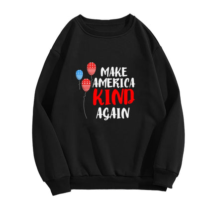 "Make America Kind Again" Gentle Patriotic Kindness Sweatshirt
