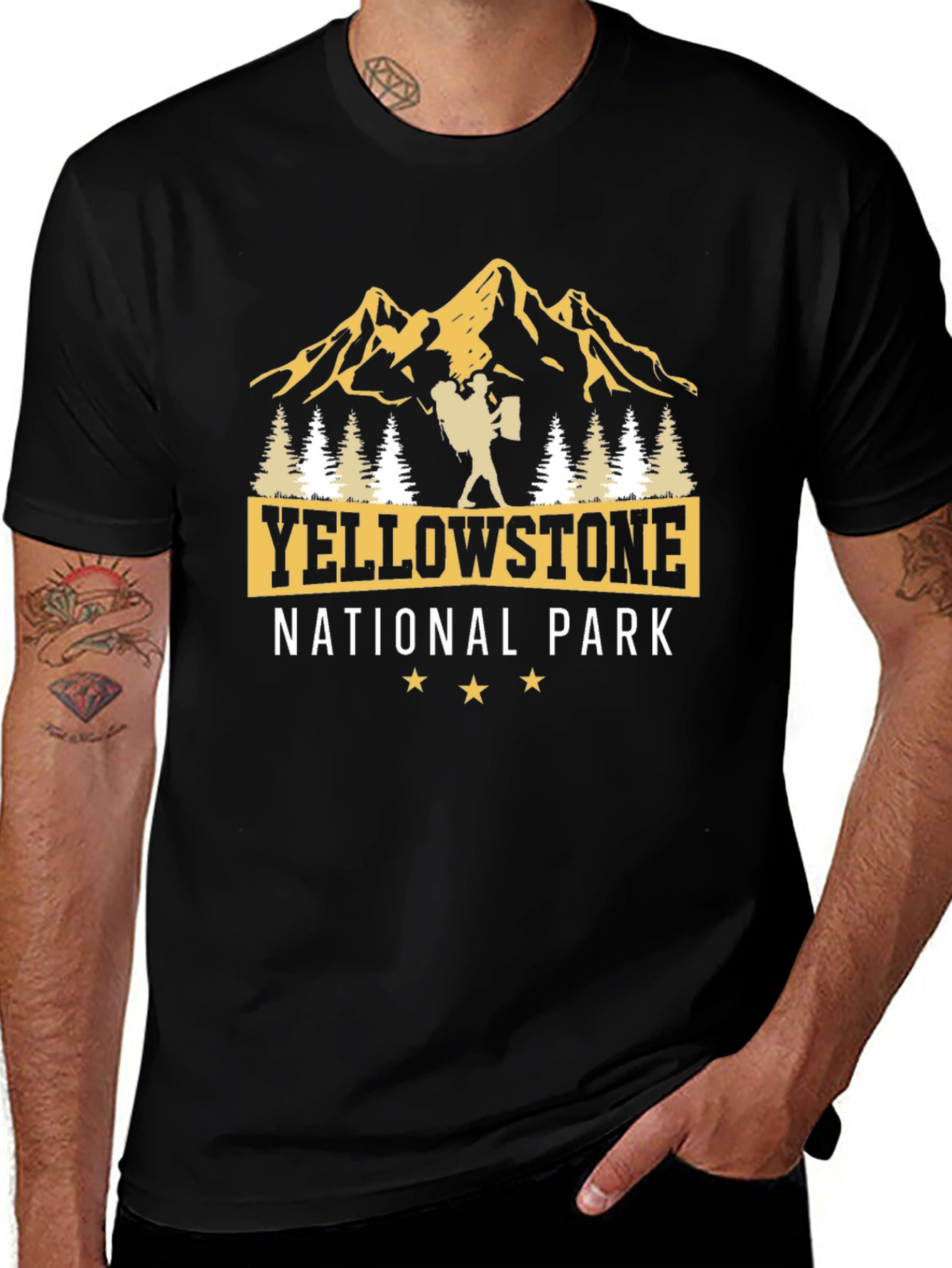 Yellowstone National Park Graphic T-Shirt