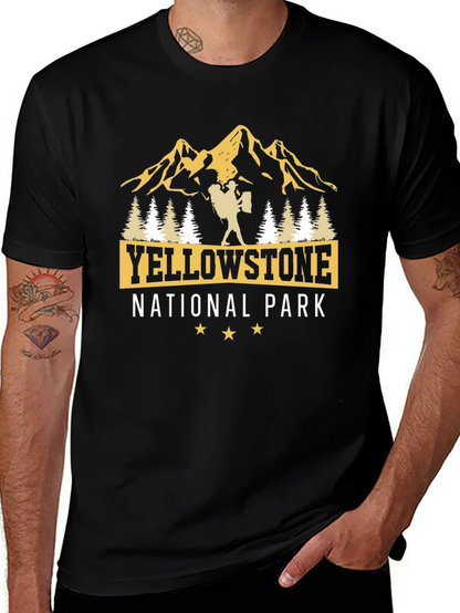 Yellowstone National Park Graphic T-Shirt