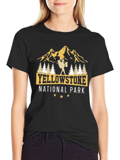 Yellowstone National Park Graphic T-Shirt