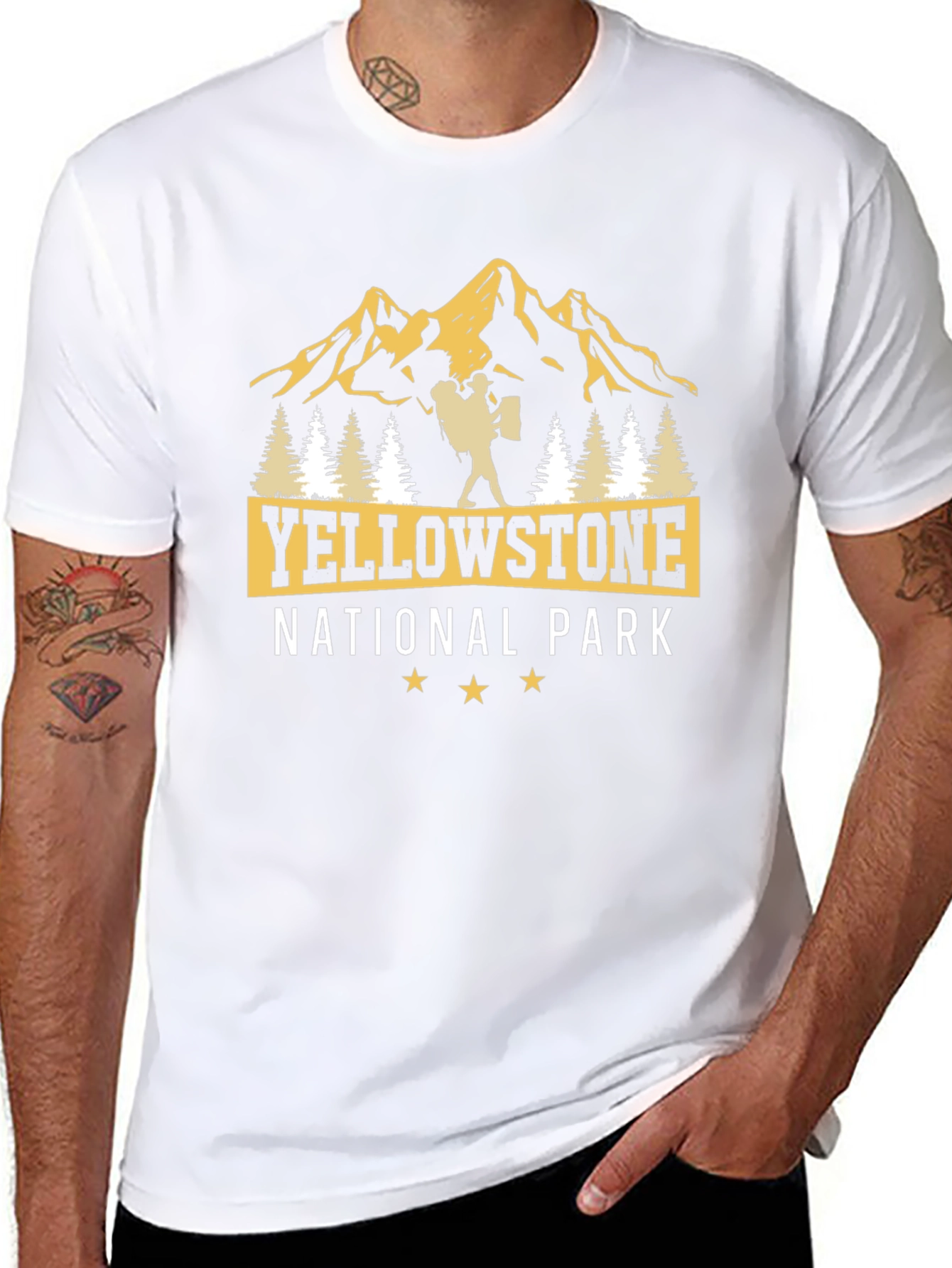 Yellowstone National Park Graphic T-Shirt
