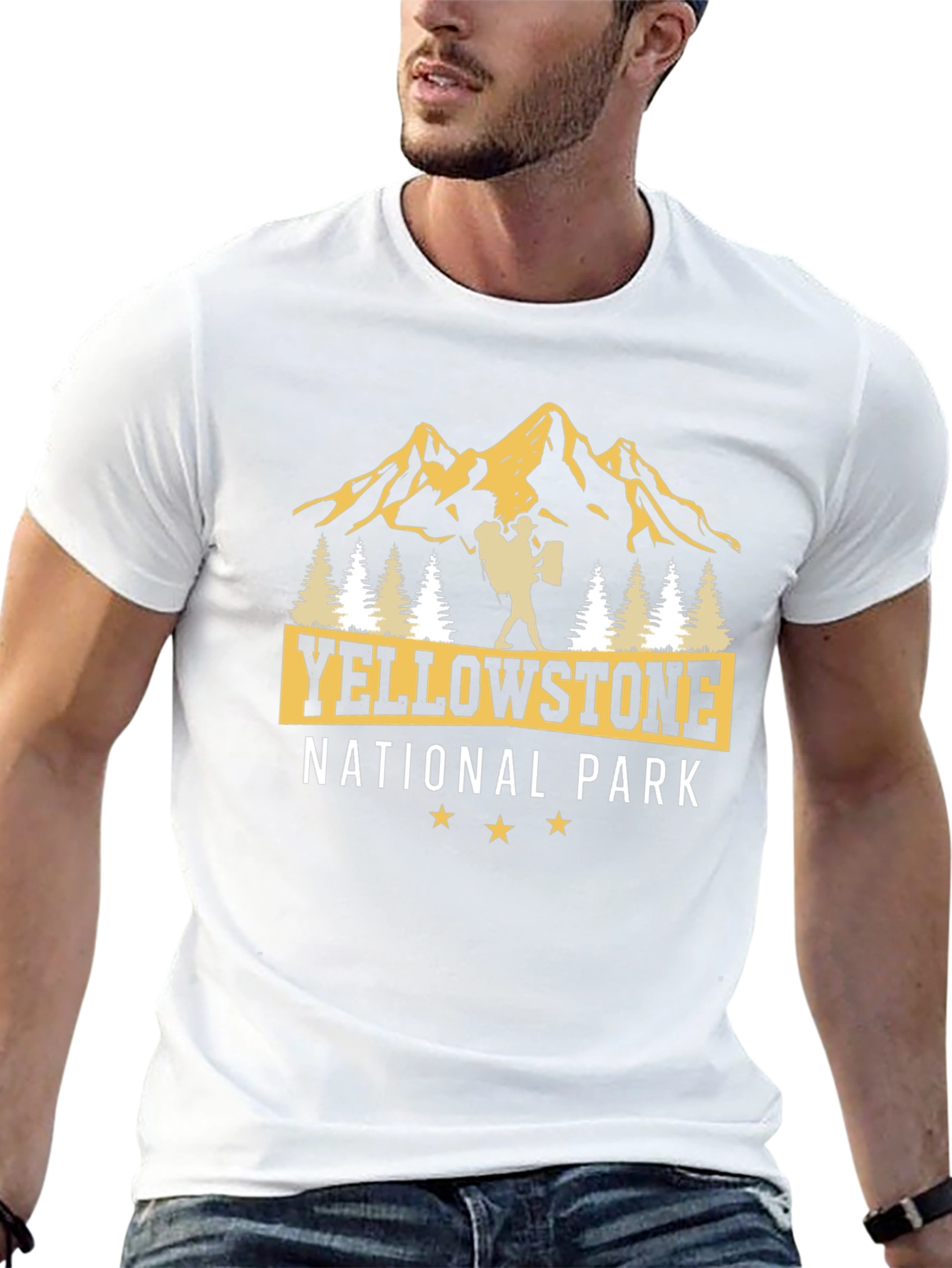 Yellowstone National Park Graphic T-Shirt