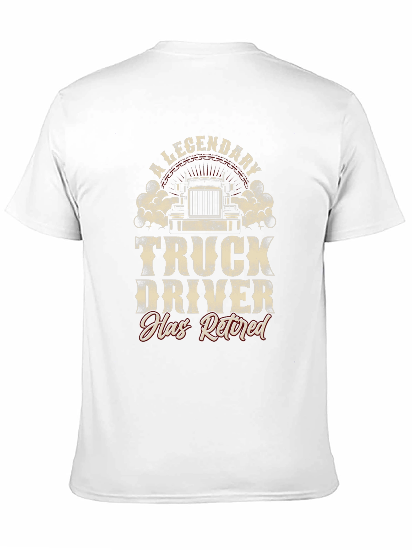 Legendary Retired Truck Driver T-Shirt
