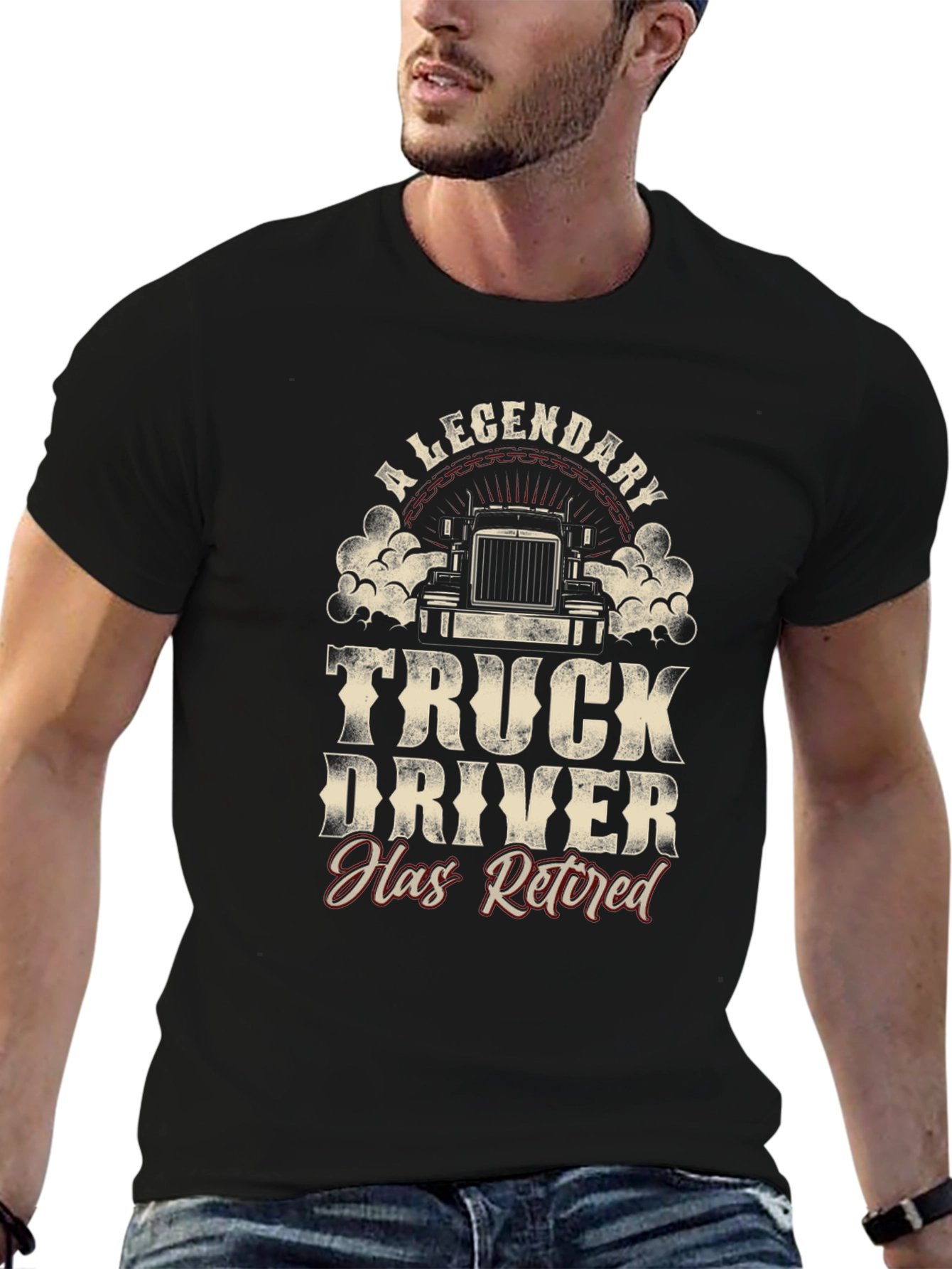Legendary Retired Truck Driver T-Shirt