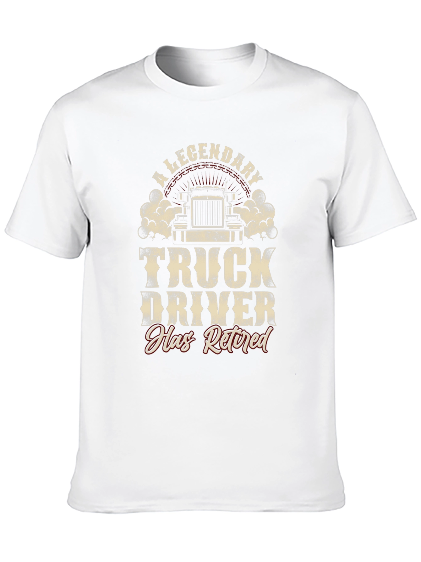 Legendary Retired Truck Driver T-Shirt