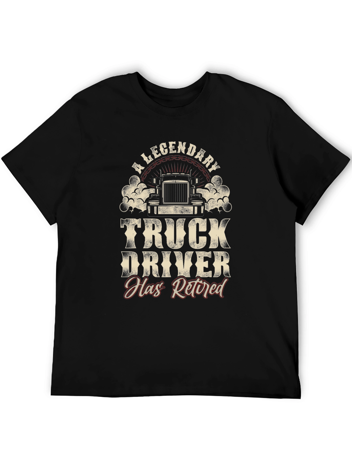 Legendary Retired Truck Driver T-Shirt