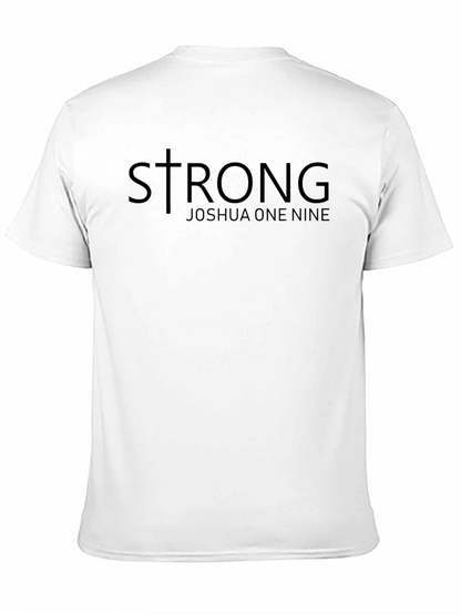 Strong Joshua One Nine Christian T-Shirt