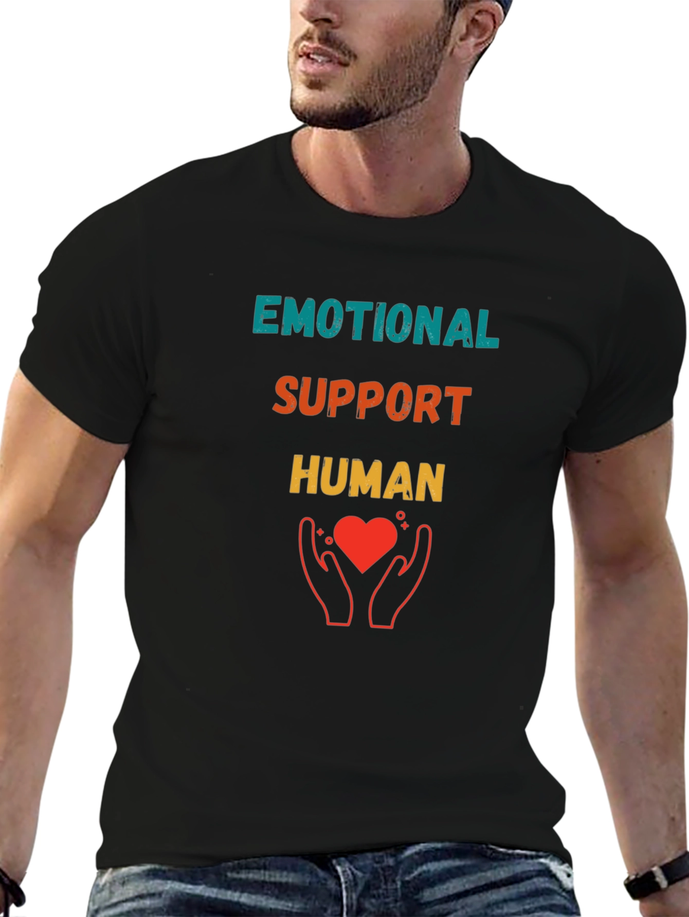 Emotional Support Human Graphic Tee
