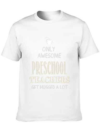 Awesome Preschool Teacher T-Shirt