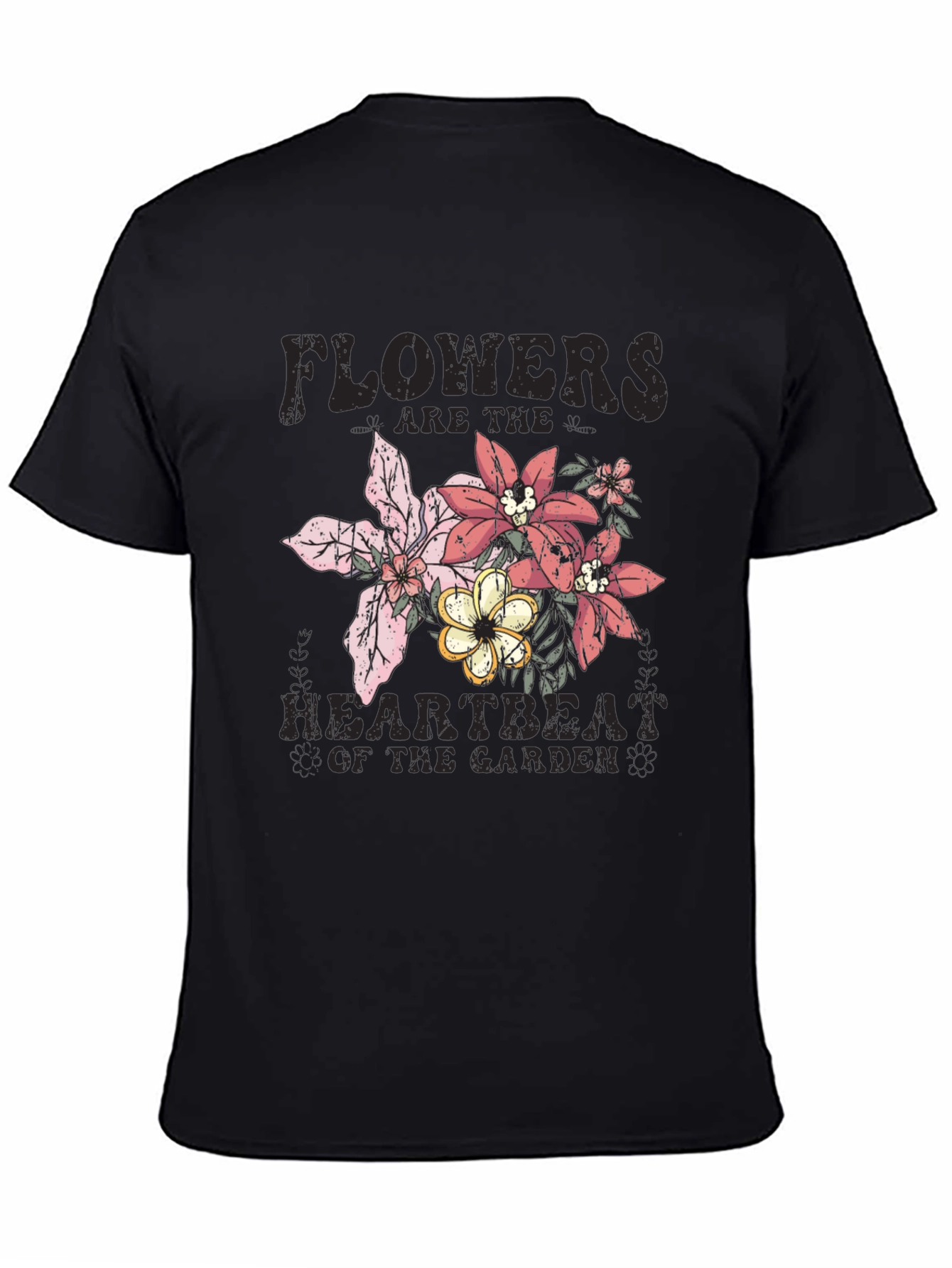 Flowers Heartbeat Garden T-Shirt
