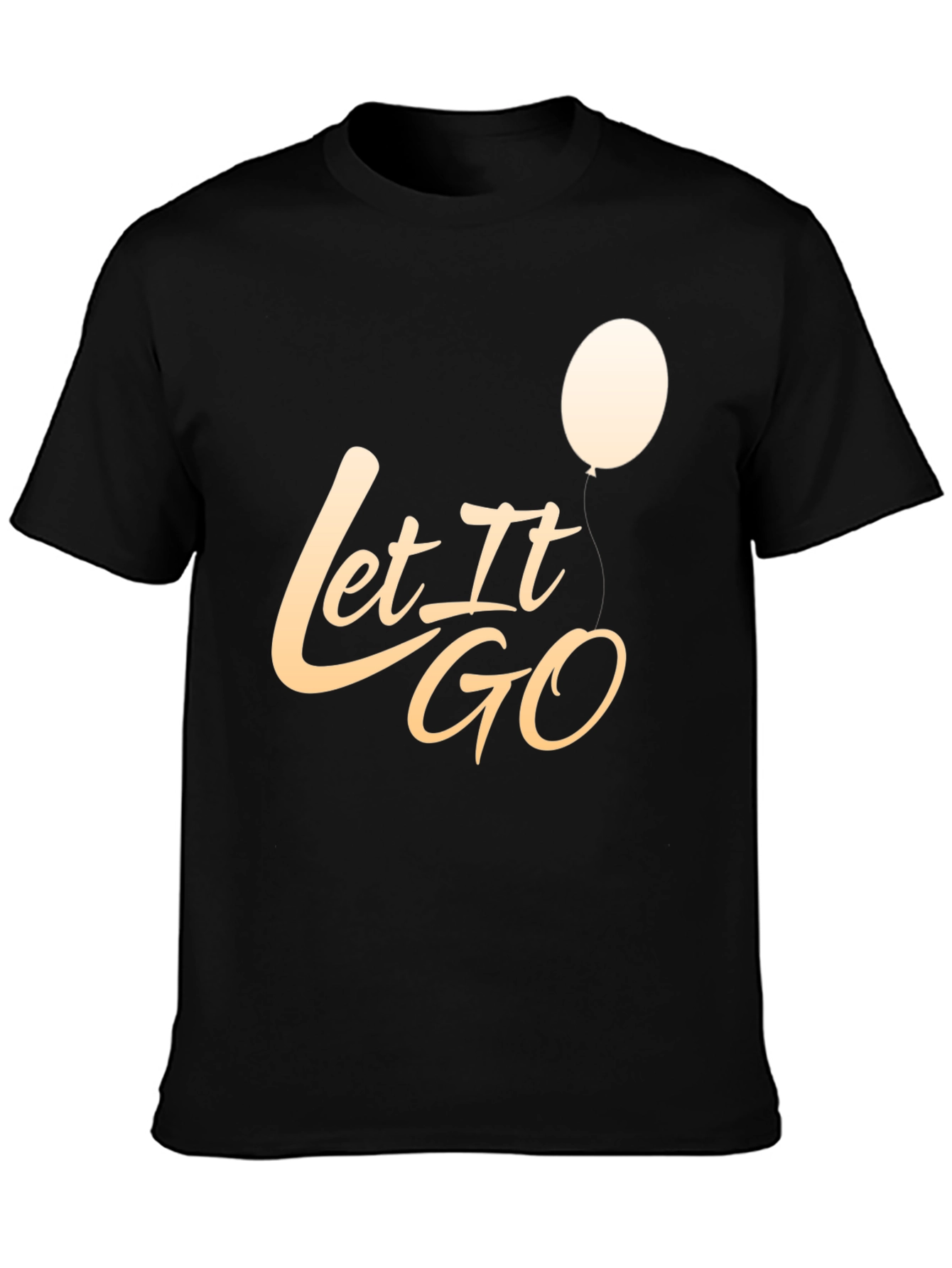Let It Go Graphic T-Shirt - Stylish Casual Tee
