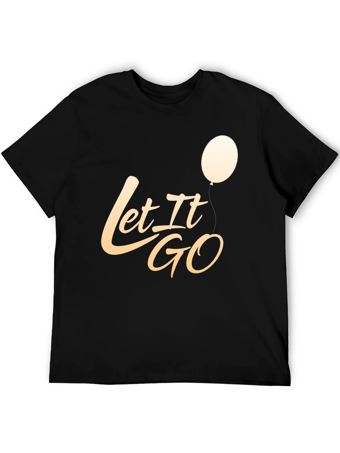 Let It Go Graphic T-Shirt - Stylish Casual Tee