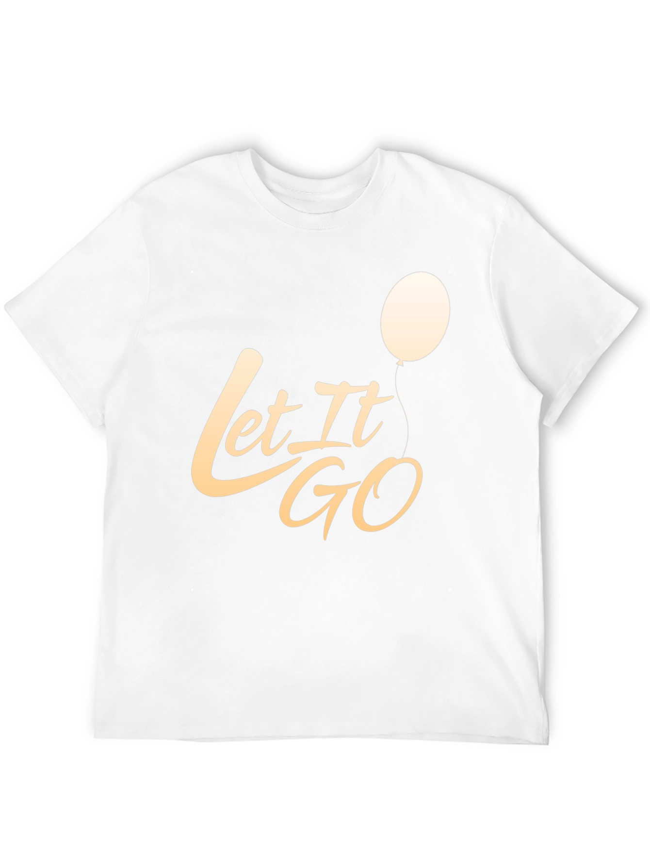 Let It Go Graphic T-Shirt - Stylish Casual Tee